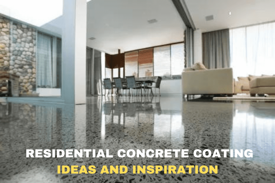 residential concrete coating ideas and inspiration