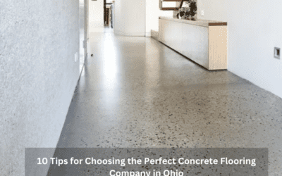 10 Tips for Choosing the Perfect Concrete Flooring Company in Ohio