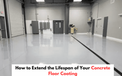 How to Extend the Lifespan of Your Concrete Floor Coating