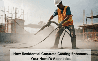 How Residential Concrete Coating Enhances Your Home’s Aesthetics
