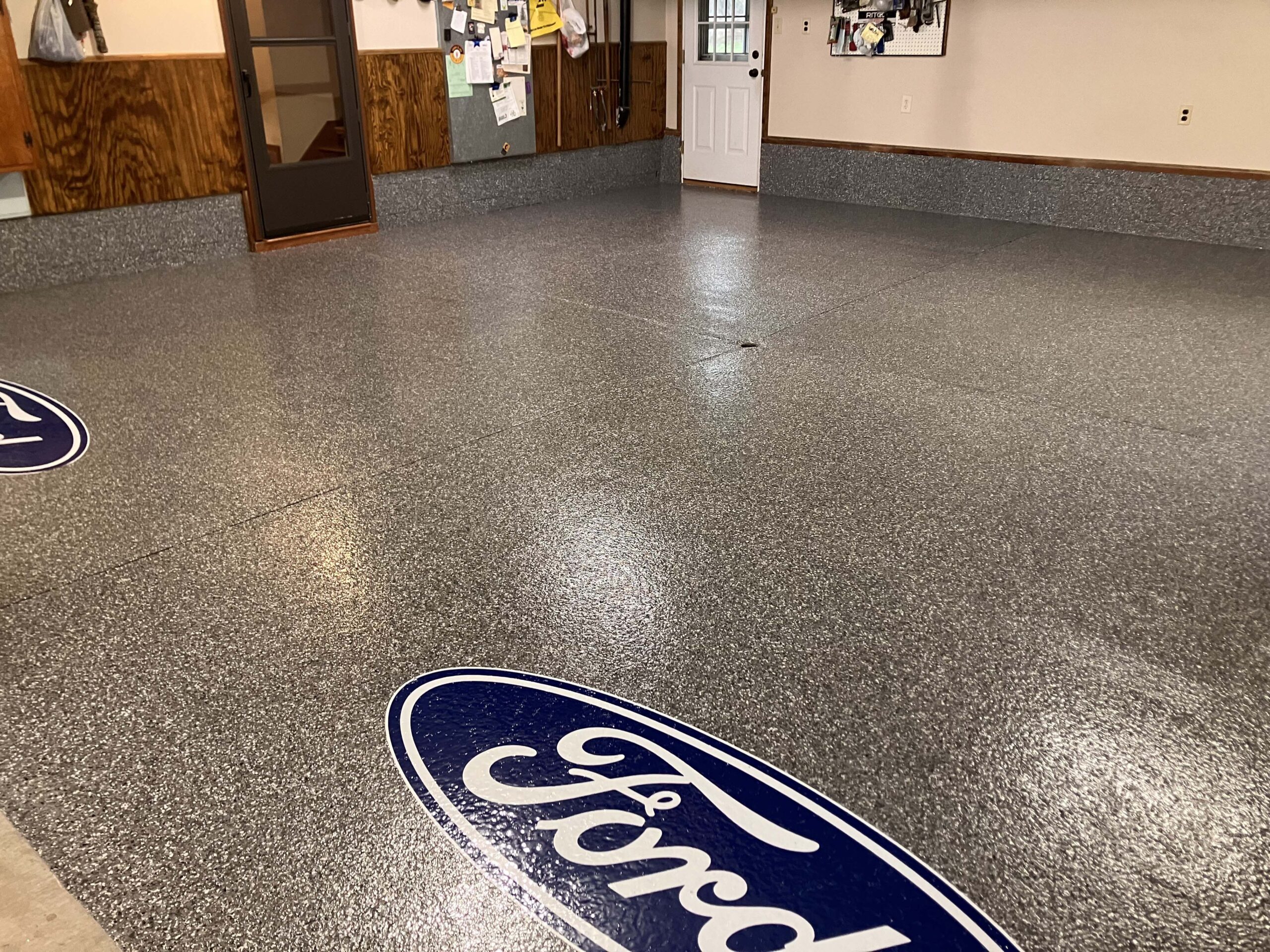 Concrete coating project