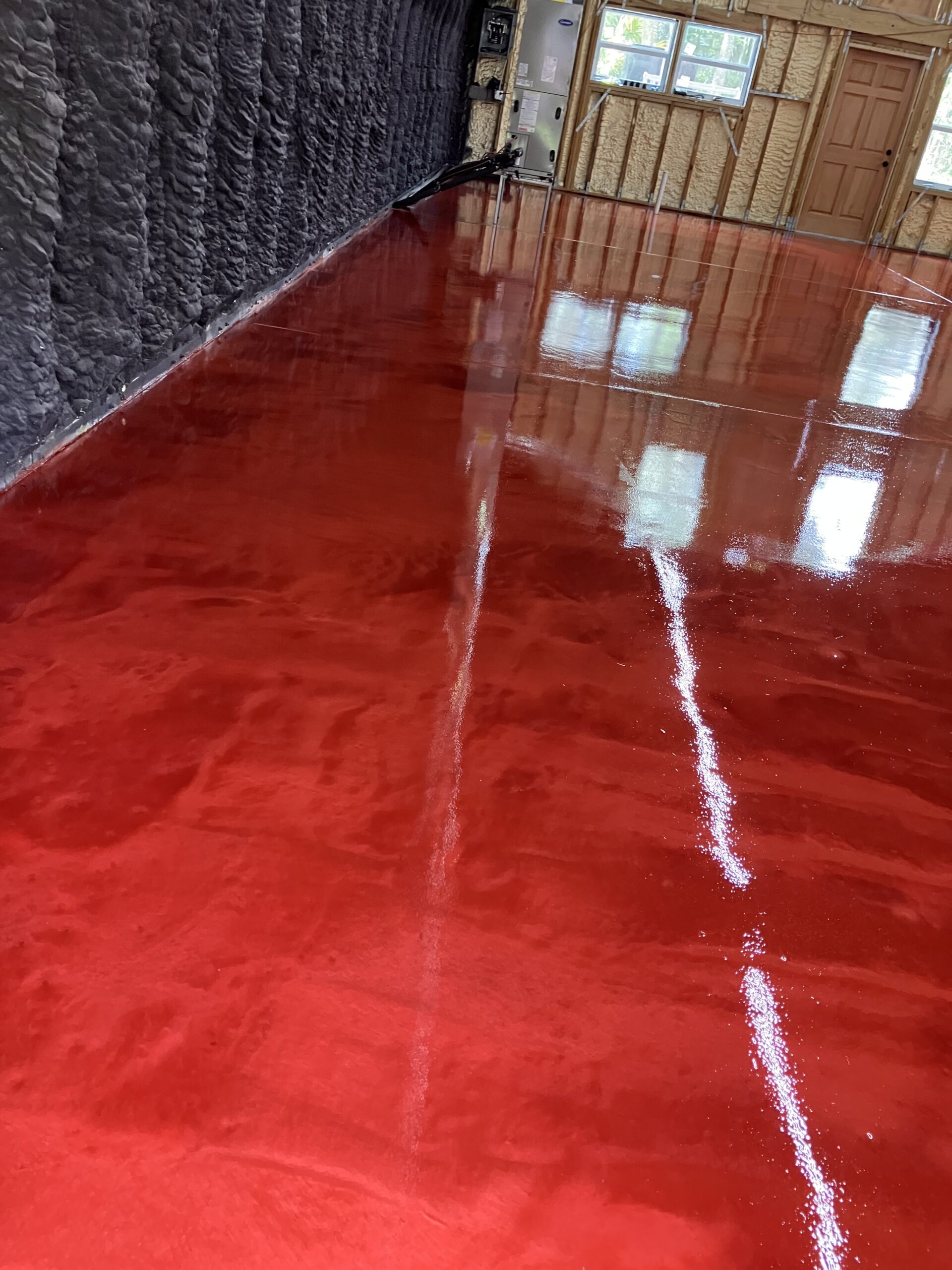 Concrete coating project