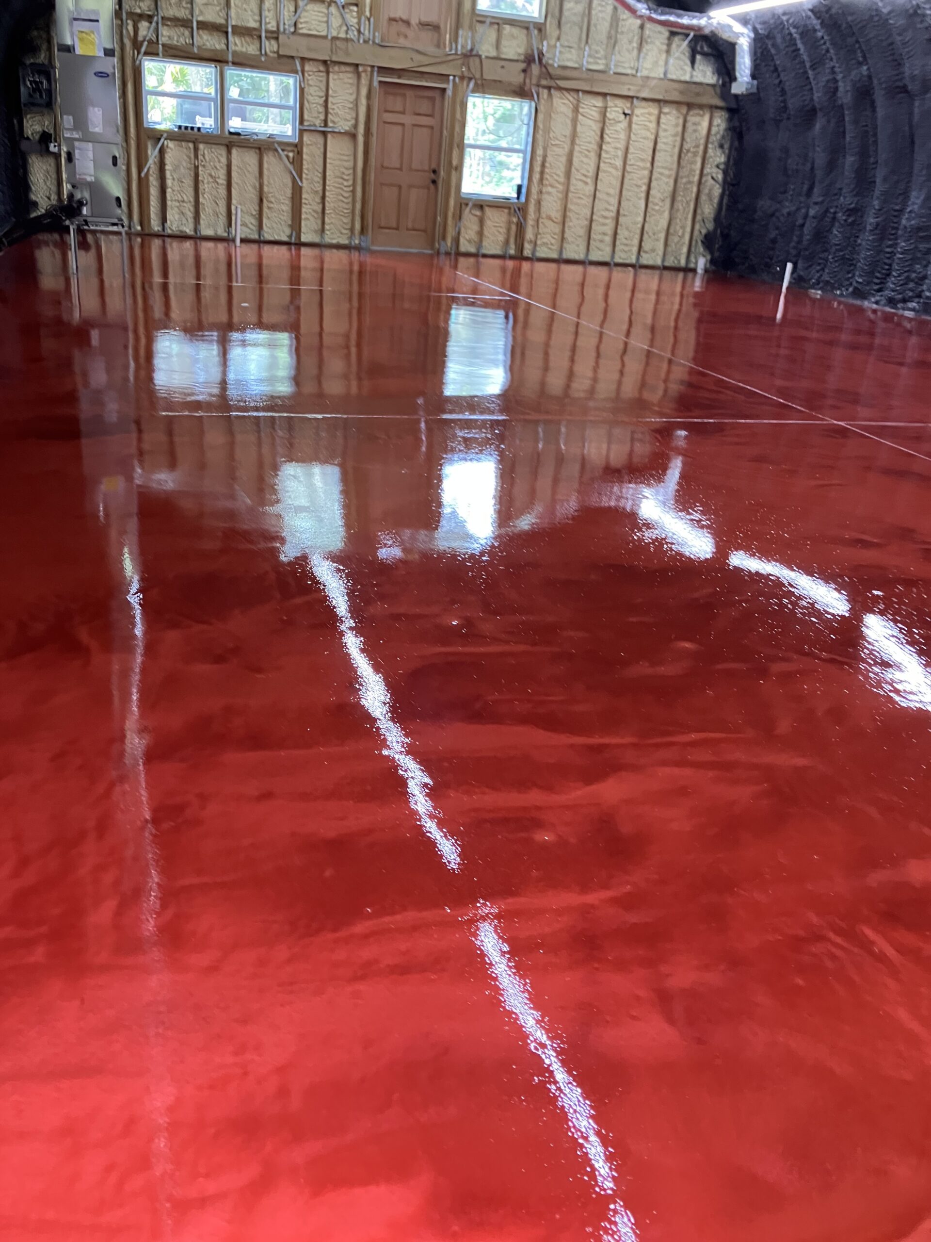 Concrete coating project