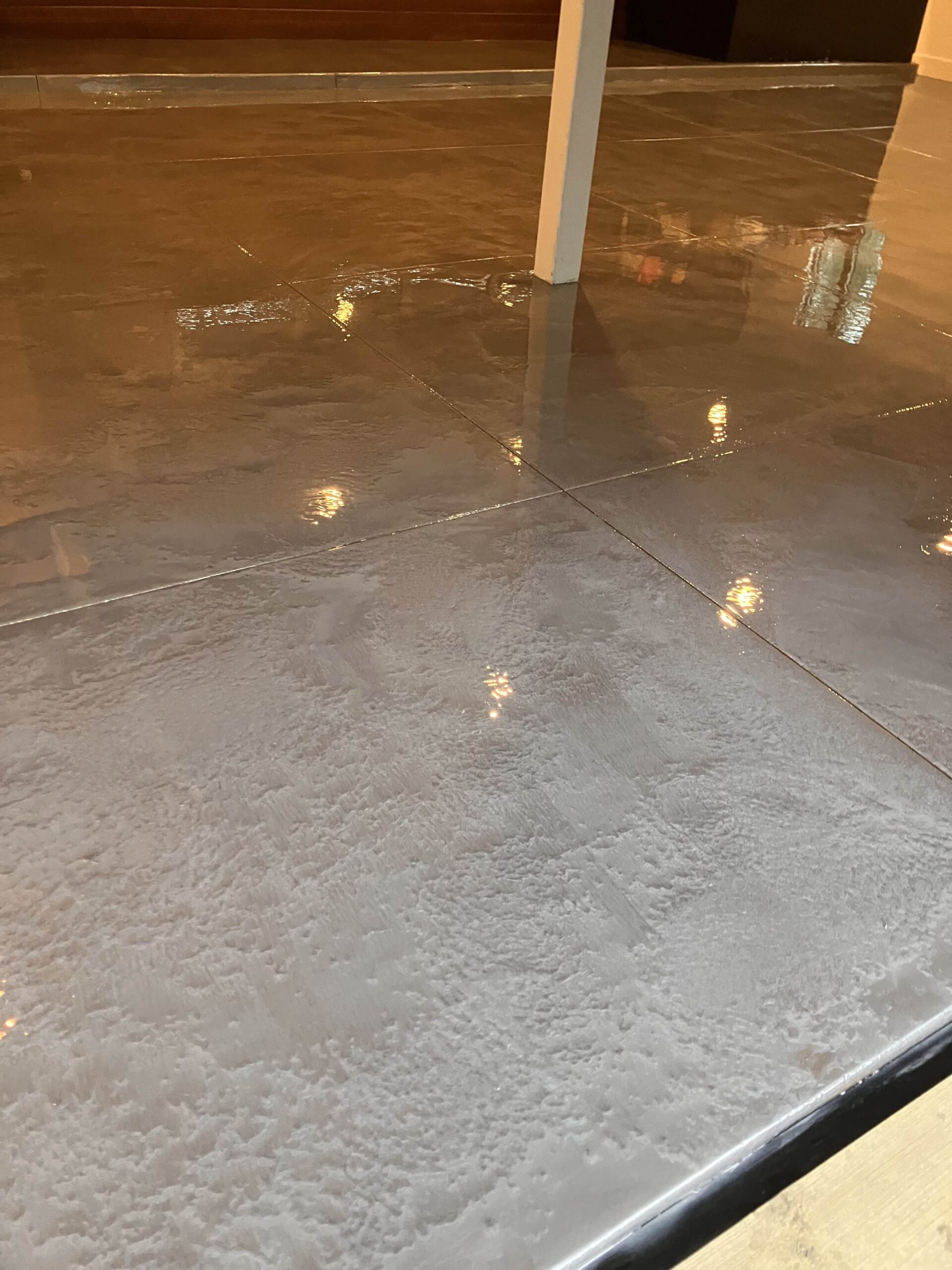 Concrete coating project